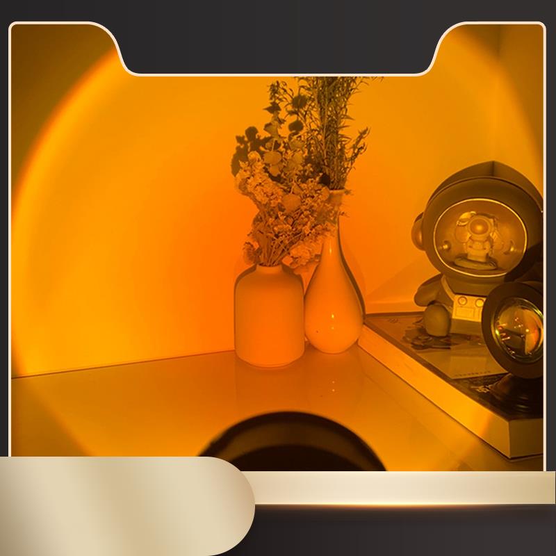 Photography Lighting Kit Portable - Sunset Light Projector Home Decor Nightlight