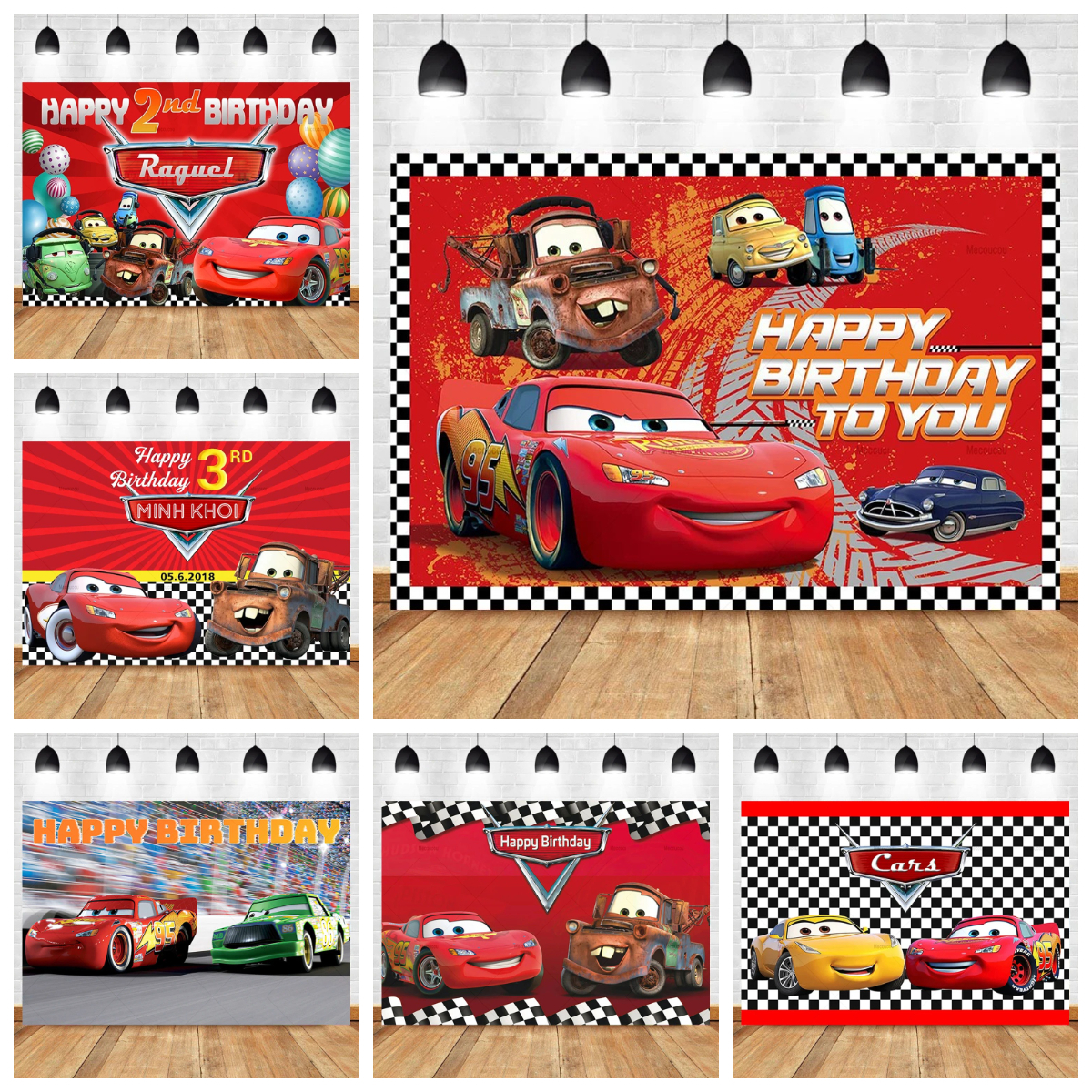 Photography Lightning - Boy's Birthday Car Photography Background Customization