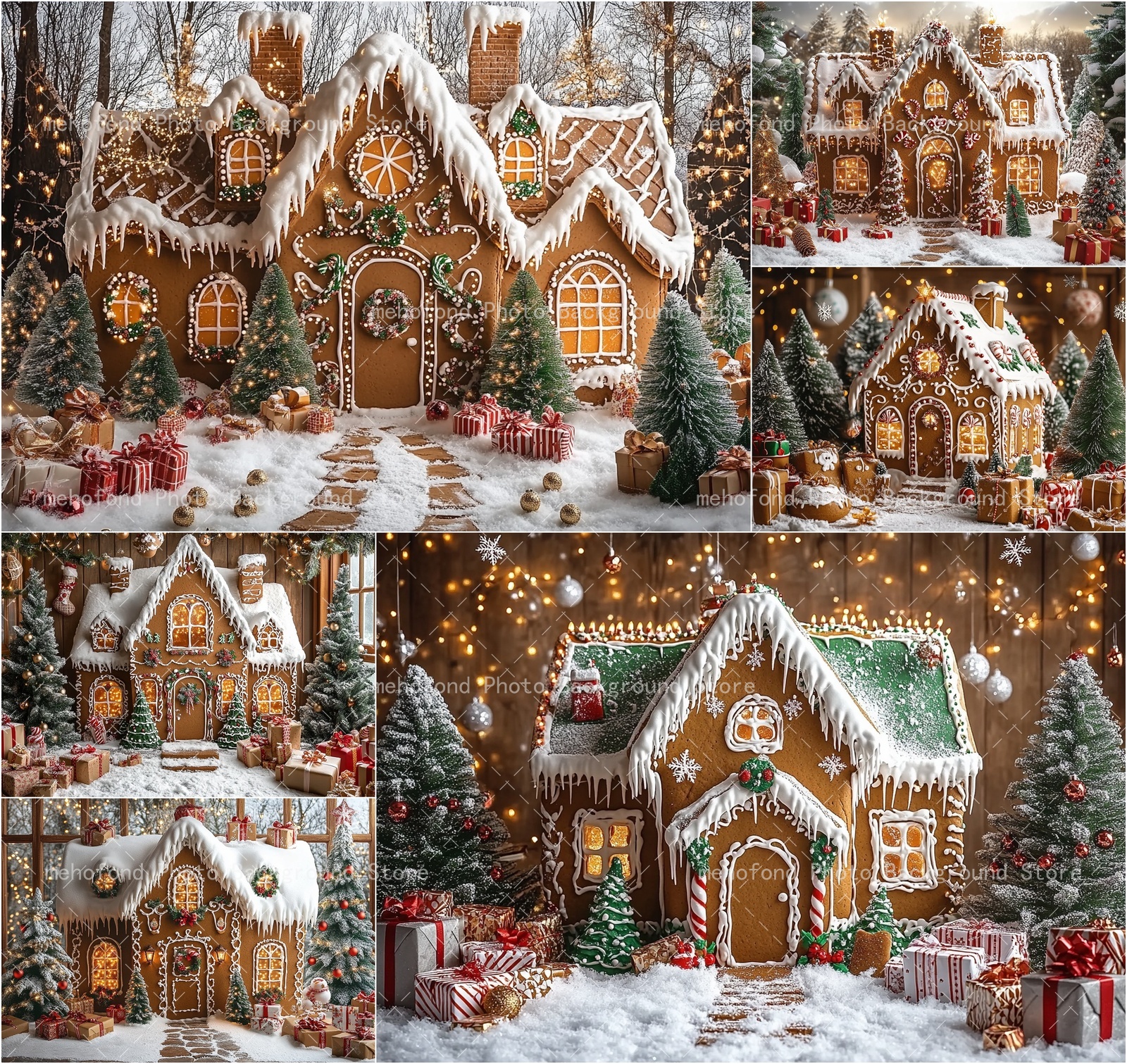 Portrait Photography With Lighting - Mehofond Photography Background Winter Christmas Tree