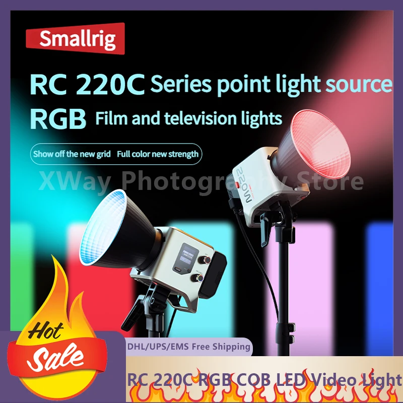 Smallrig Rc220C Rgb Cob Photog - Photography Lighting App ulasan dan harga