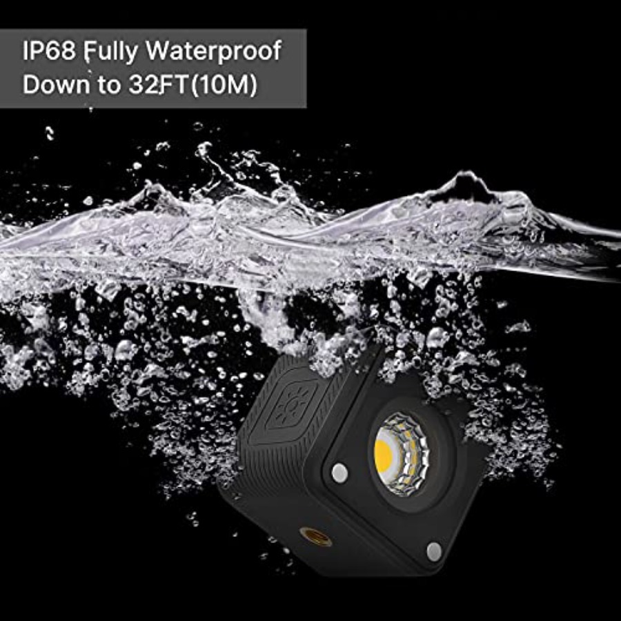 LED Video Light Waterproof IP6 - Photography Lighting Kit Portable ulasan dan harga