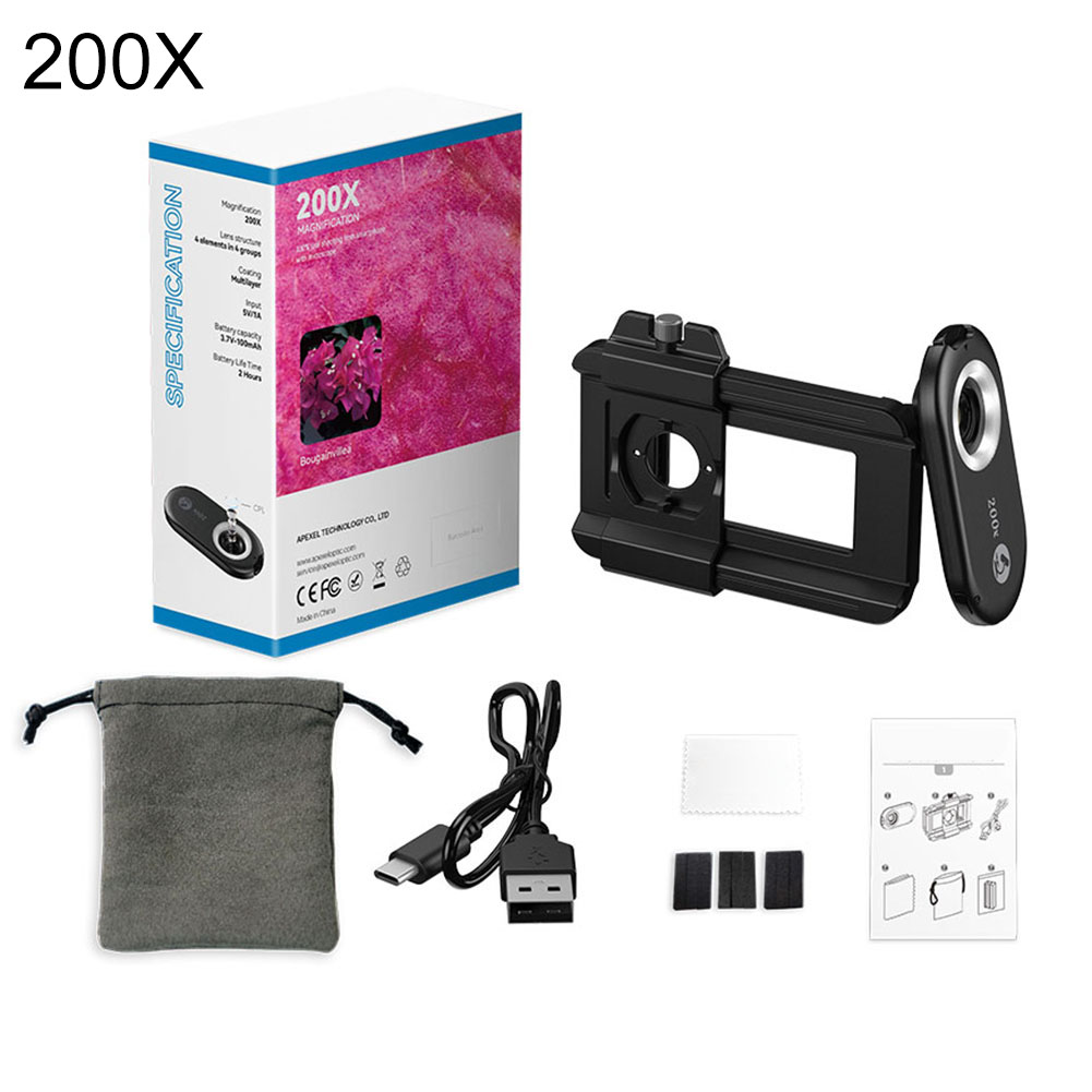 3-in-1 Smartphone Microscope L - Macro Photography Lighting Kit ulasan dan harga