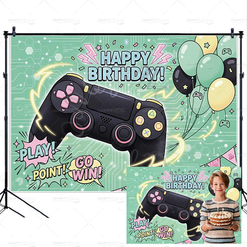 Gamer Gaming Birthday Photogra - Photography Lightning ulasan dan harga
