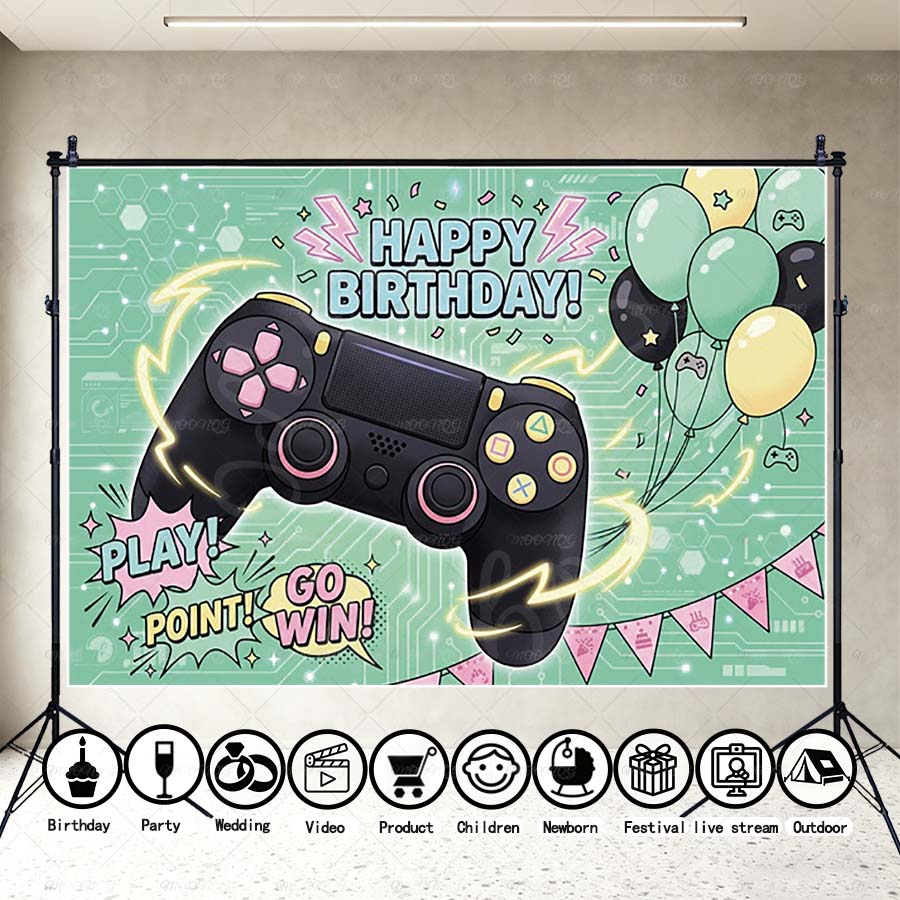 Gamer Gaming Birthday Photogra - Photography Lightning ulasan dan harga
