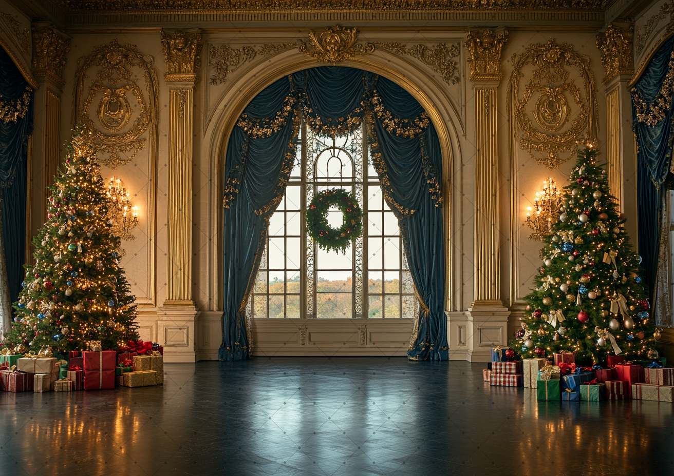 Royal Golden Hall Arch Window  - Portrait Photography With Lighting ulasan dan harga