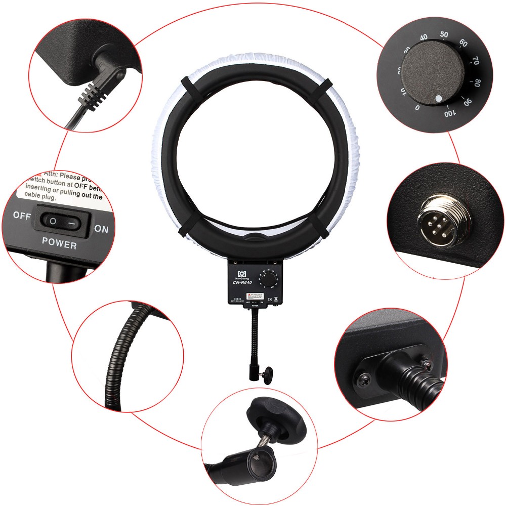 NanGuang CN-R640 CN R640 Photo - Macro Photography Lighting Kit ulasan dan harga