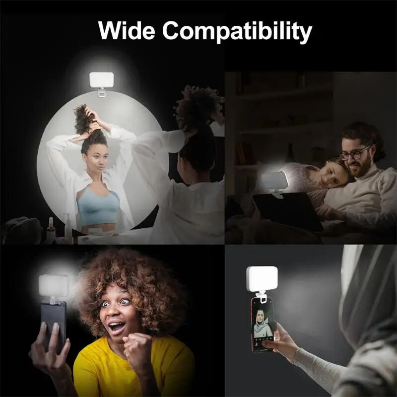 Pocket LED Selfie Light For IP - Photography Lighting With Flash ulasan dan harga