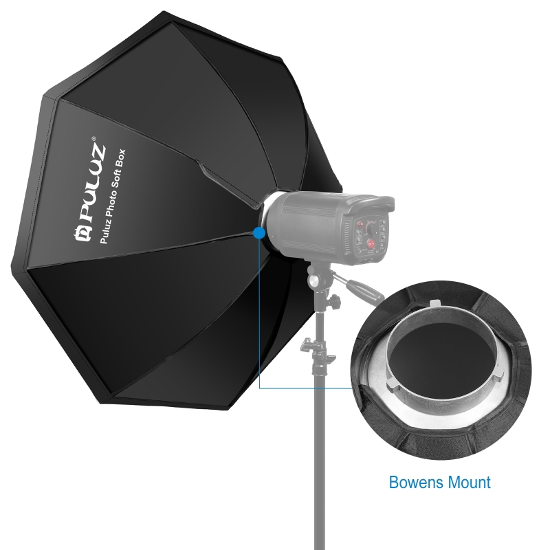 PULUZ 95cm Octagon Photography - Photography Lighting With Flash ulasan dan harga