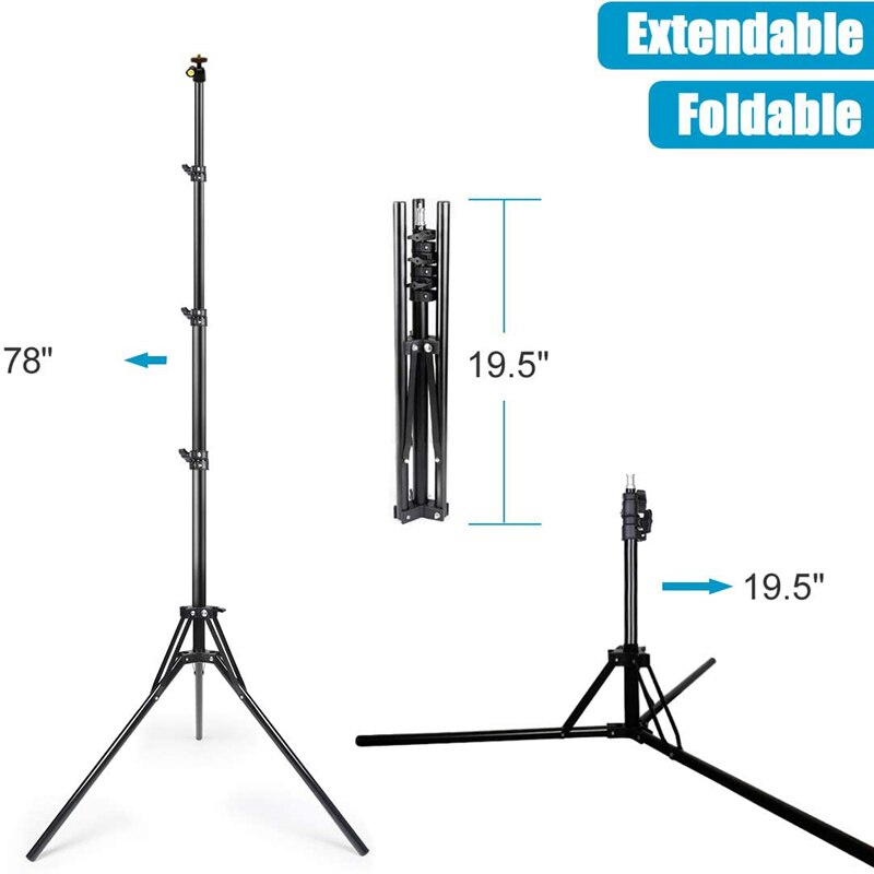 NAGNAHZ 78'' Photographic Ligh - Photography Lighting With Flash ulasan dan harga