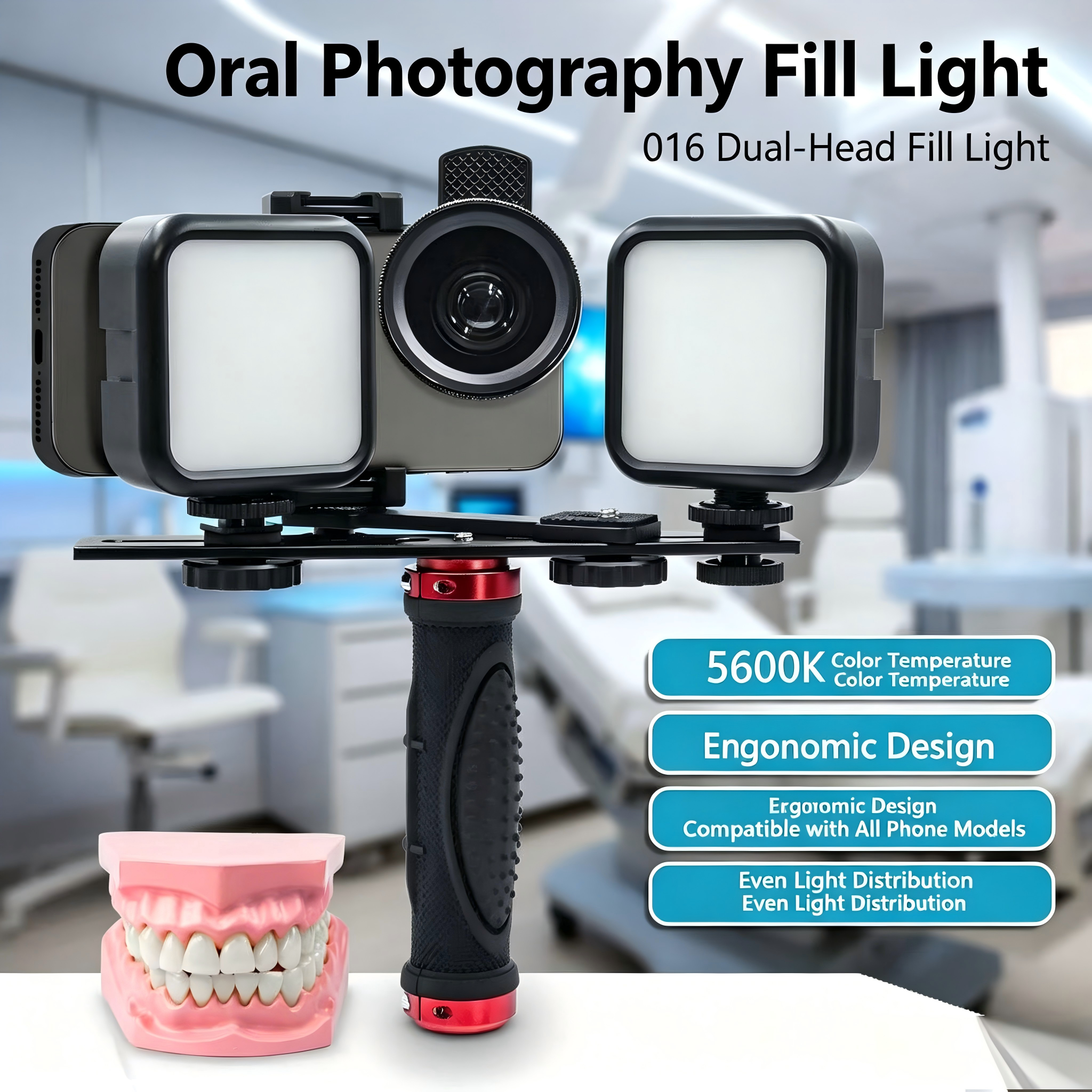 Portable Dental Photography Li - Photography Lighting Kit Portable ulasan dan harga
