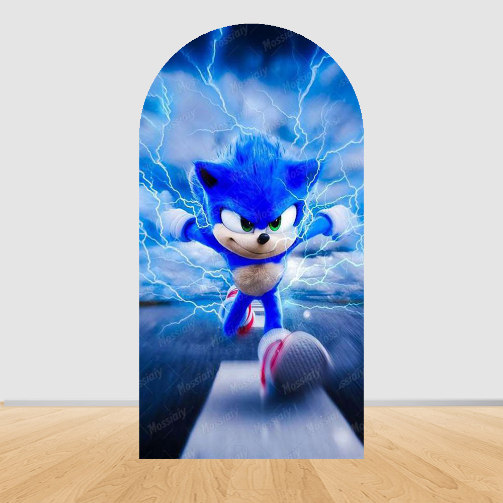 Blue Lightning Hero Theme Arch - Photography Lightning ulasan dan harga