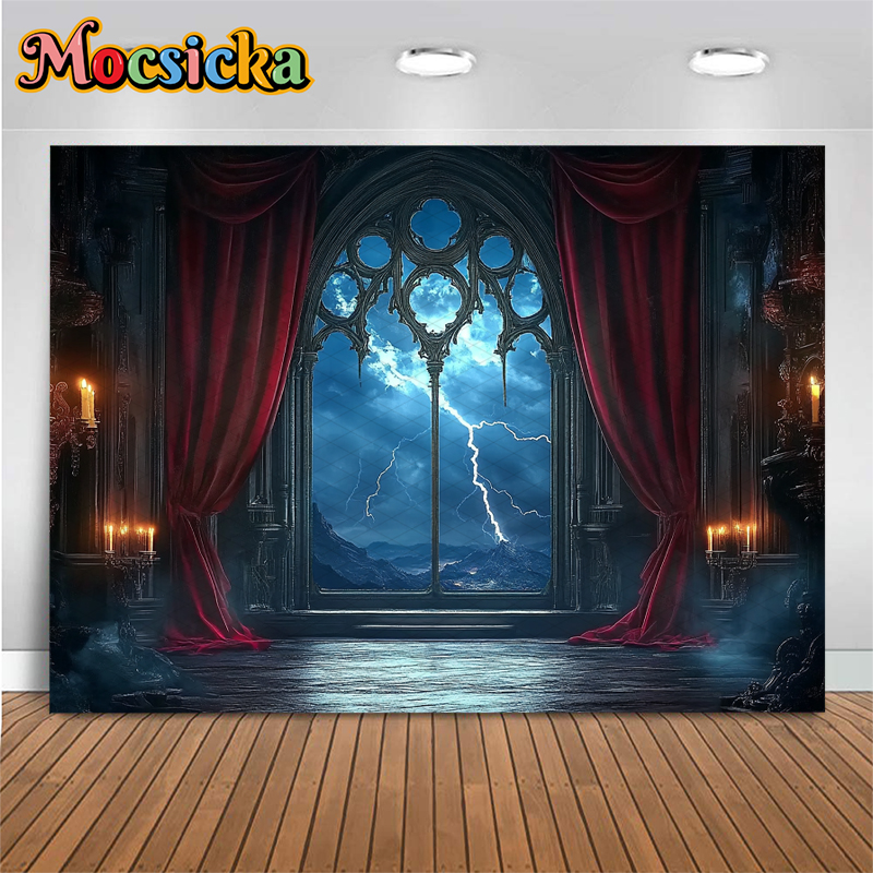 Mocsicka Halloween Backdrop Ni - Photography Lightning ulasan dan harga
