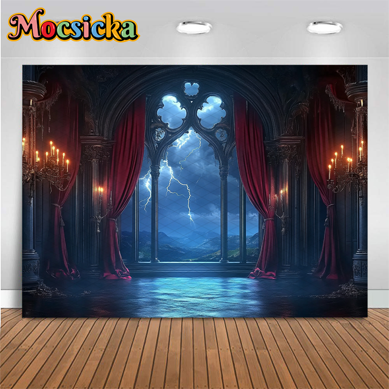 Mocsicka Halloween Backdrop Ni - Photography Lightning ulasan dan harga