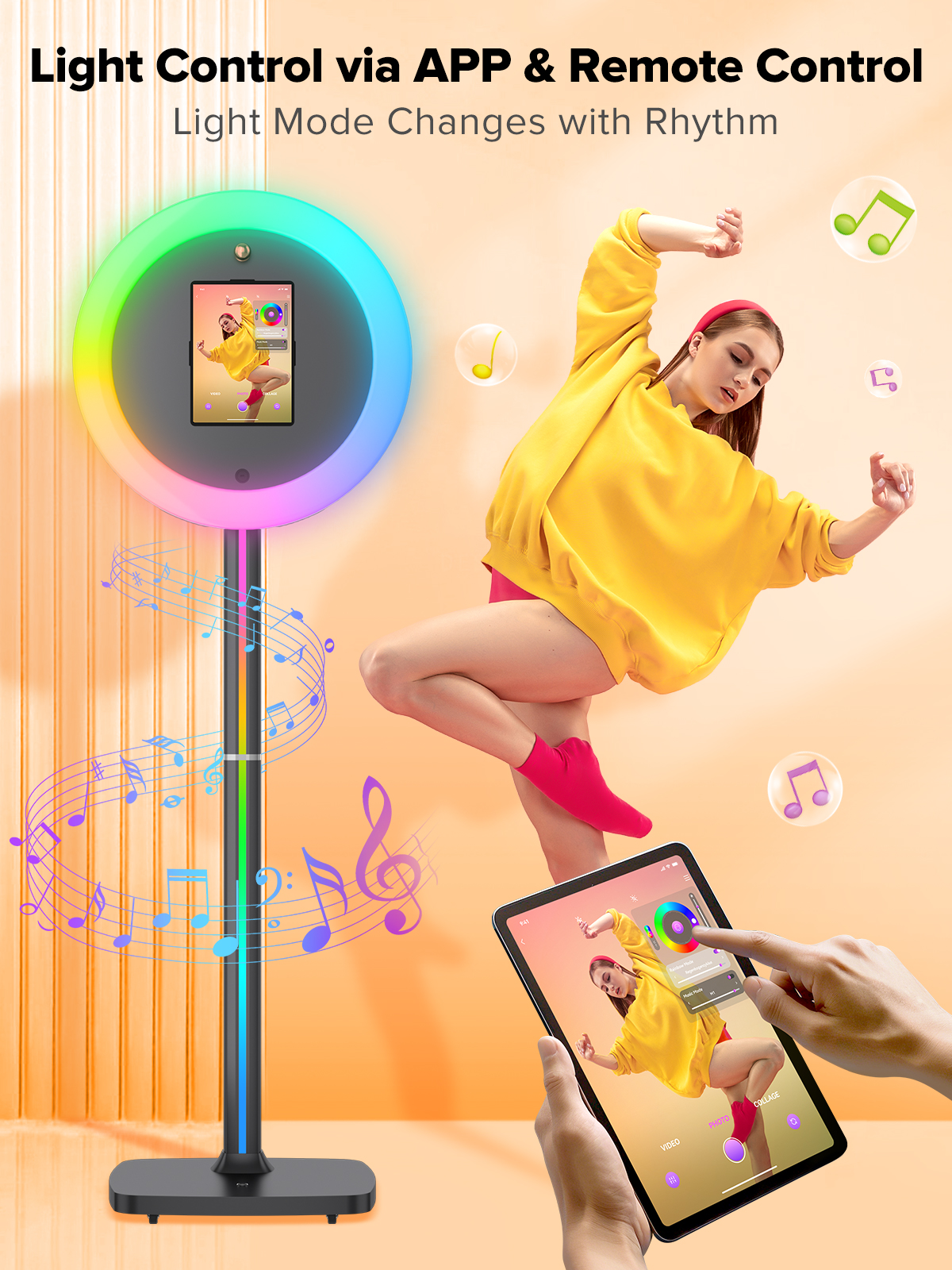 Ipad Photo Booth Machine for P - Photography Lighting Kit Portable ulasan dan harga