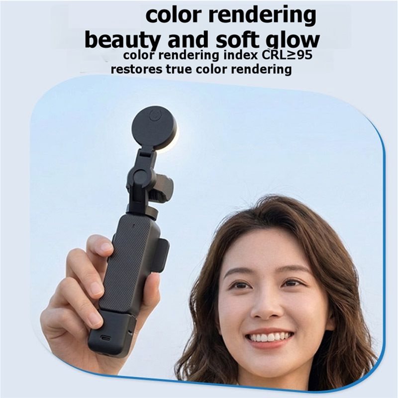 AA08-For DJI Osmo Pocket 3 LED - Photography Lighting Kit Portable ulasan dan harga