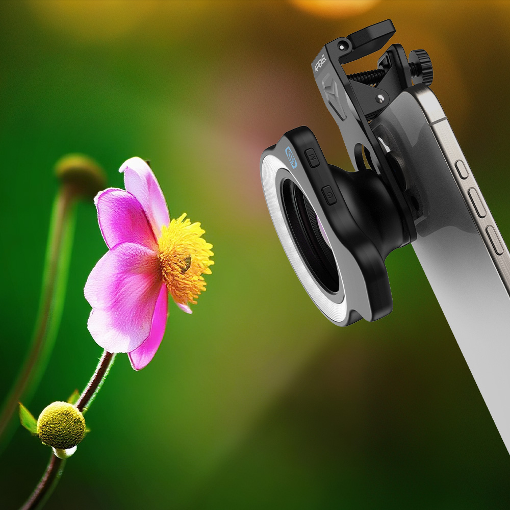 APEXEL Professional Macro Lens - Macro Photography Lighting Kit ulasan dan harga