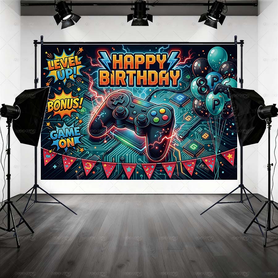 Gamer Gaming Birthday Photogra - Photography Lightning ulasan dan harga