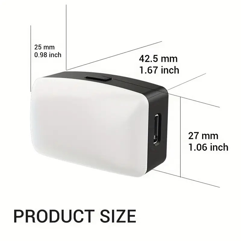 Mini Magnetic LED Selfie Light - Photography Lighting With Flash ulasan dan harga