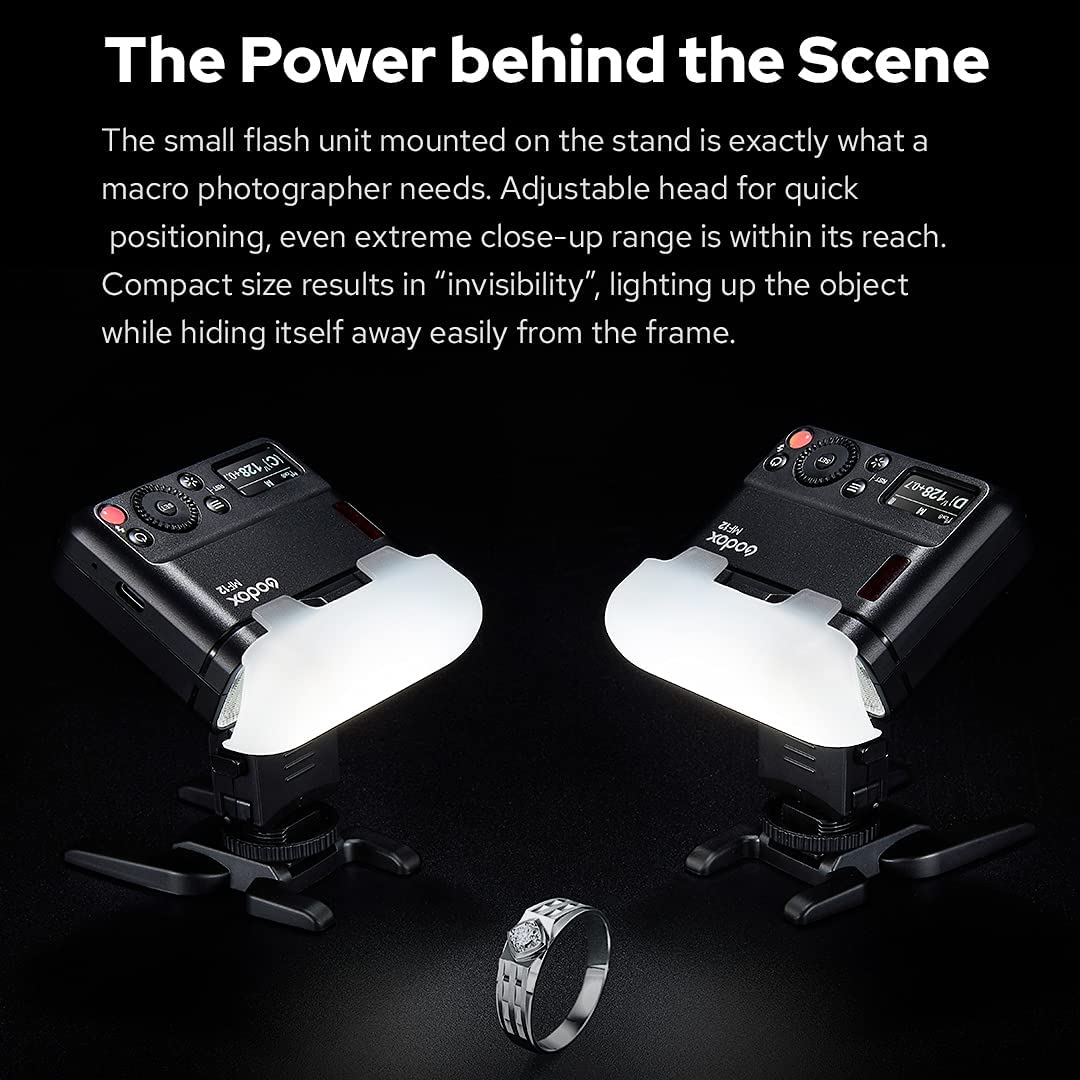 Godox MF12-K2 Macro Flash 2 Li - Macro Photography Lighting Kit ulasan dan harga