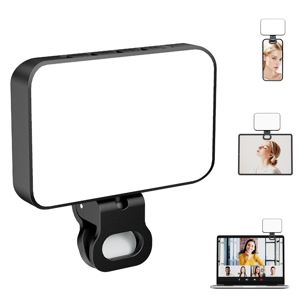 800/1000mAh LED Selfie Light U - Photography Lighting With Flash ulasan dan harga