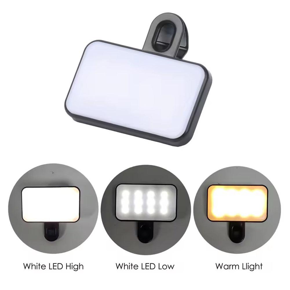 Mini LED Selfie Light 3 Color  - Photography Lighting With Flash ulasan dan harga