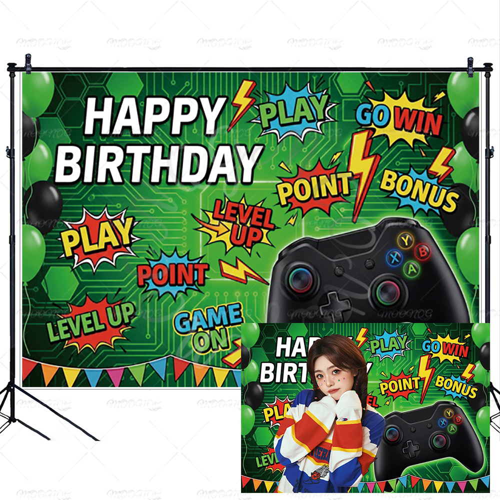 Gamer Gaming Birthday Photogra - Photography Lightning ulasan dan harga
