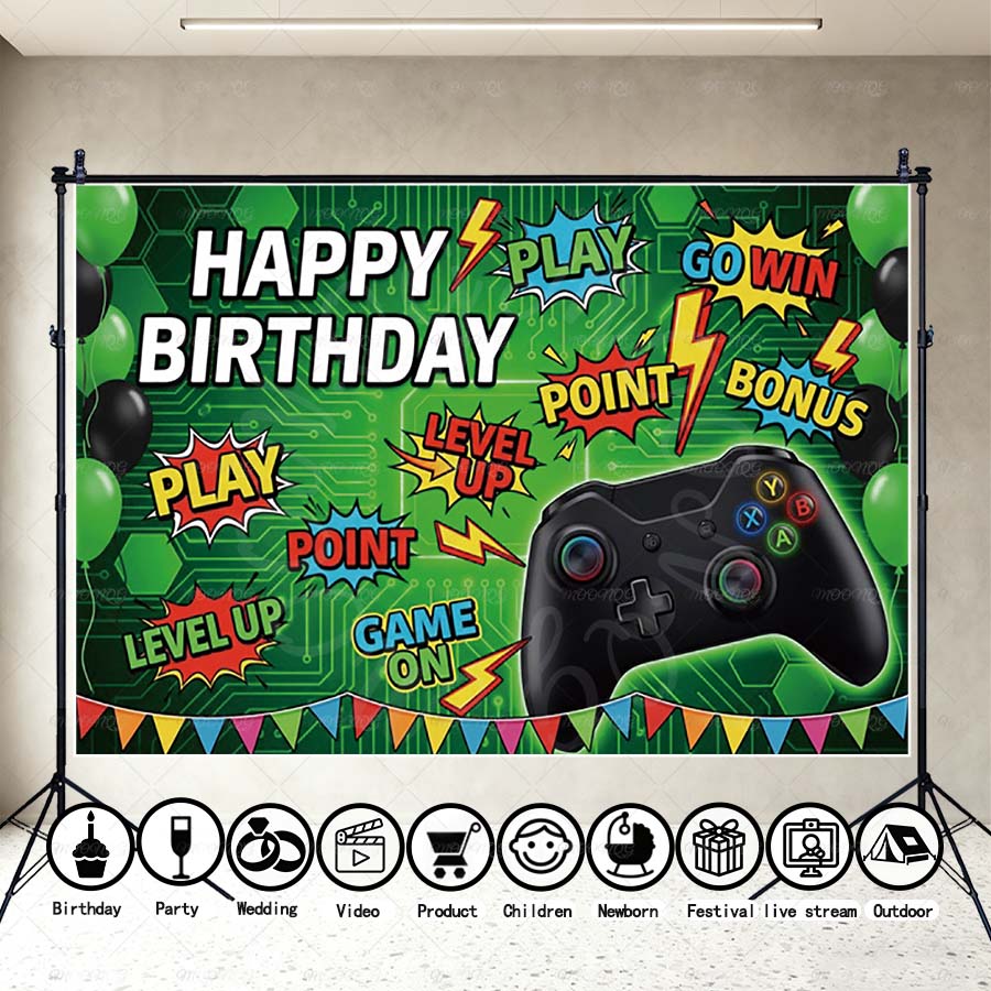 Gamer Gaming Birthday Photogra - Photography Lightning ulasan dan harga